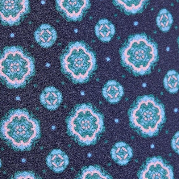 NWT Vintage Inspired 70s High Waisted Printed Pant - Picture 3 of 8